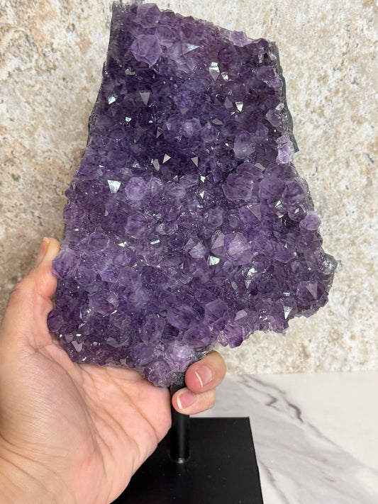 Uruguay Amethyst on Stand