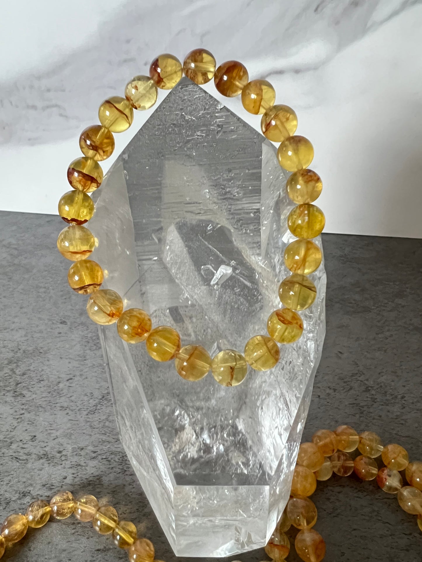 Honey Fluorite Bracelets (8mm)