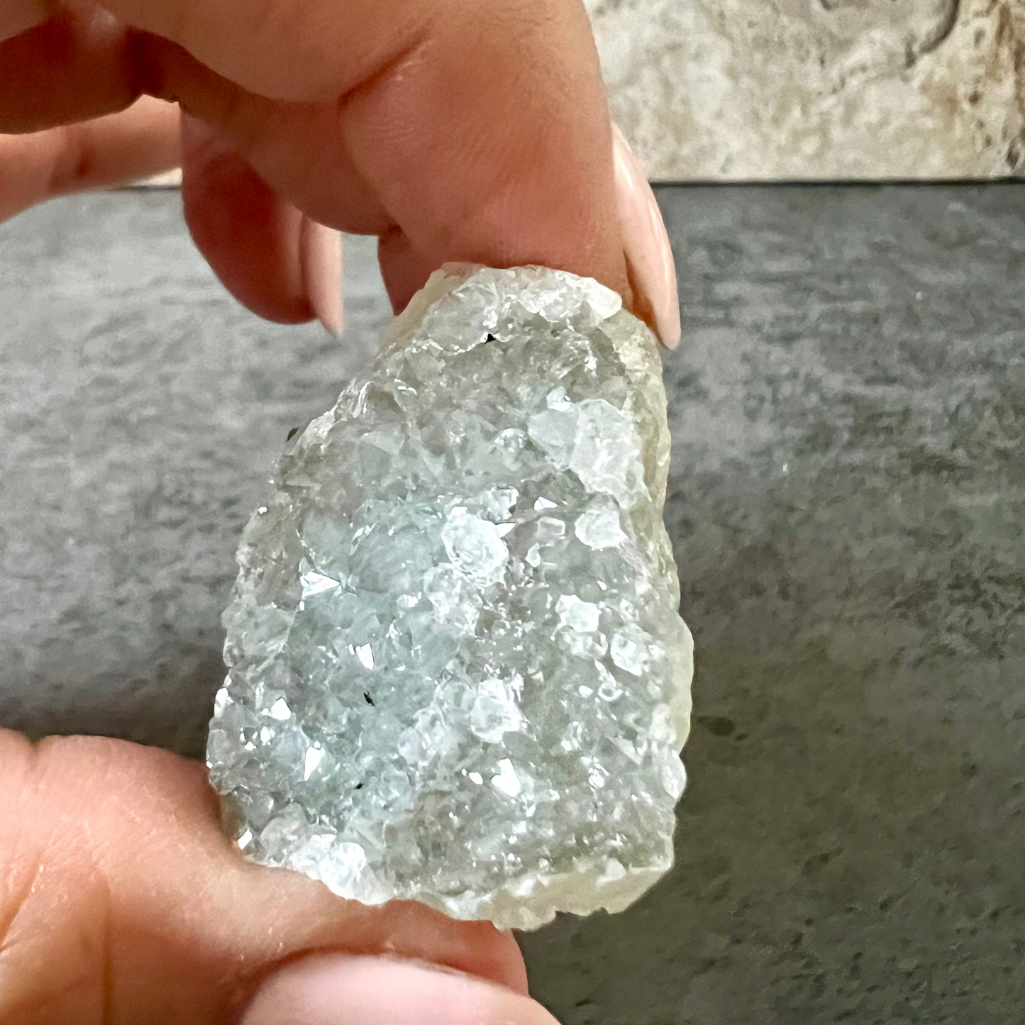 Pale Green Amethyst