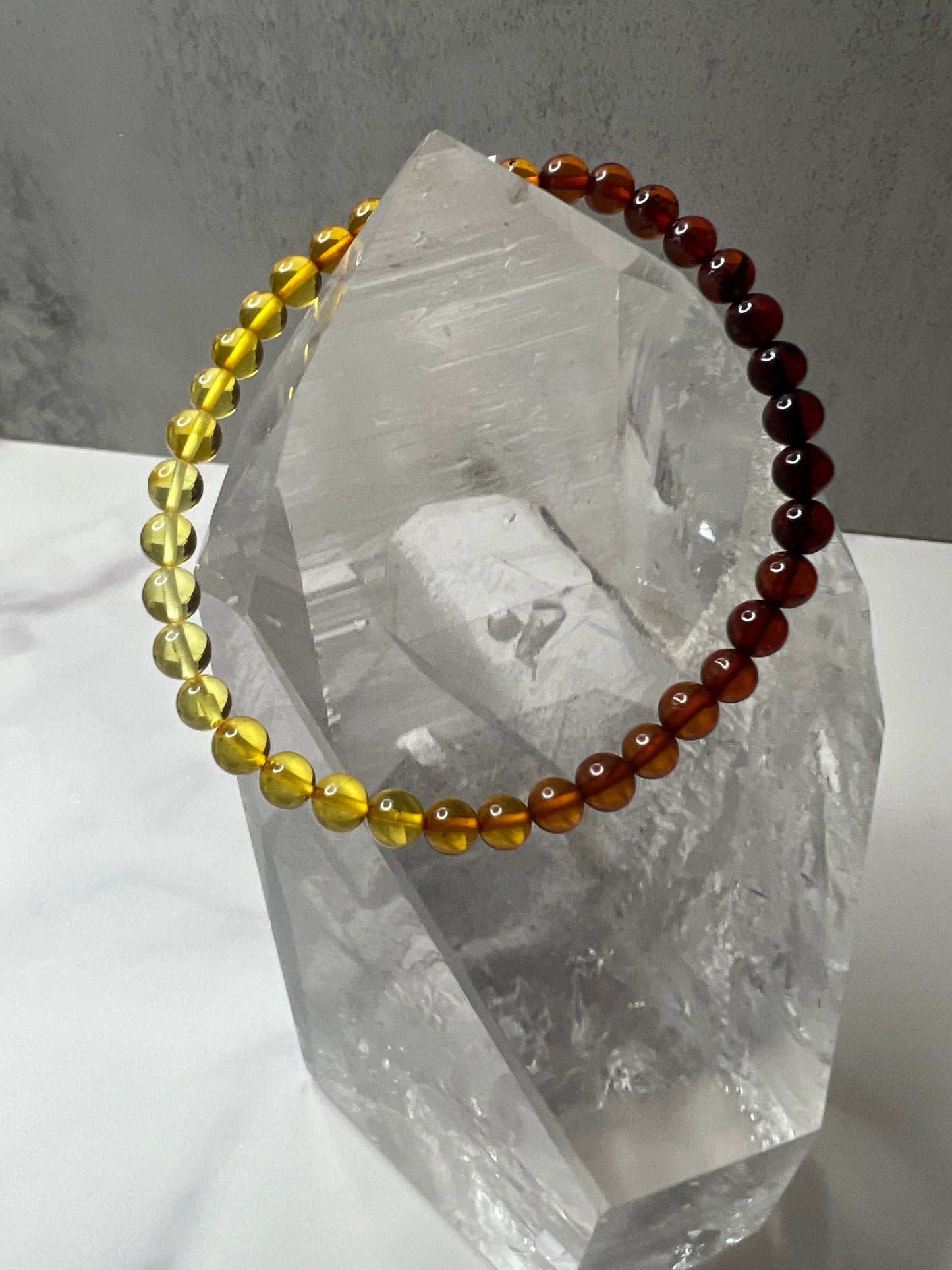 Ombre Amber Bracelet (5mm)