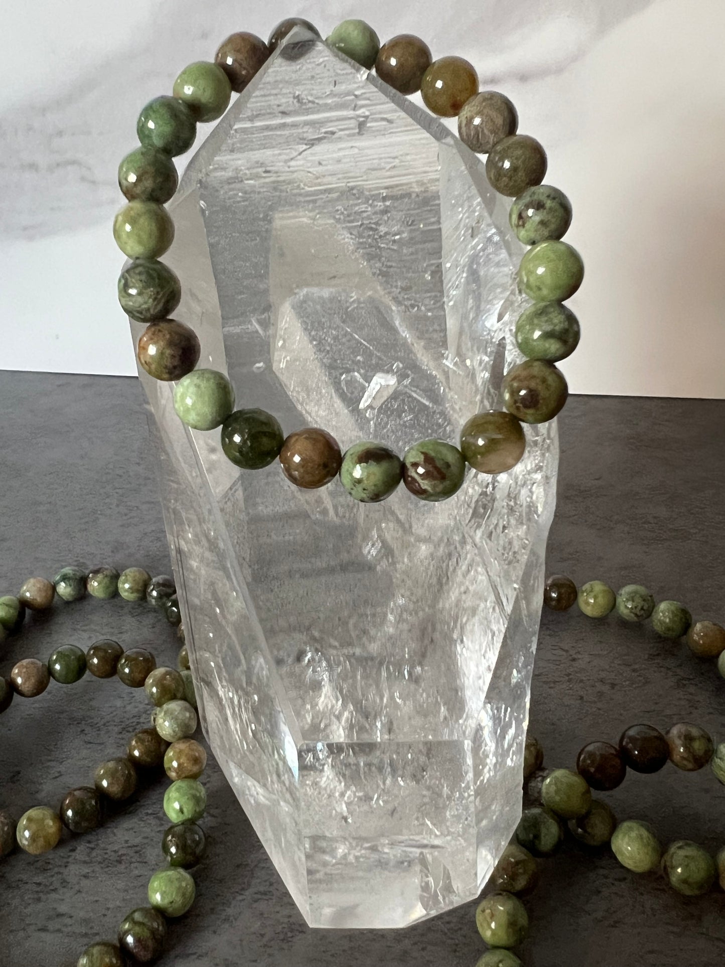 Green Opal Bracelet (8mm)