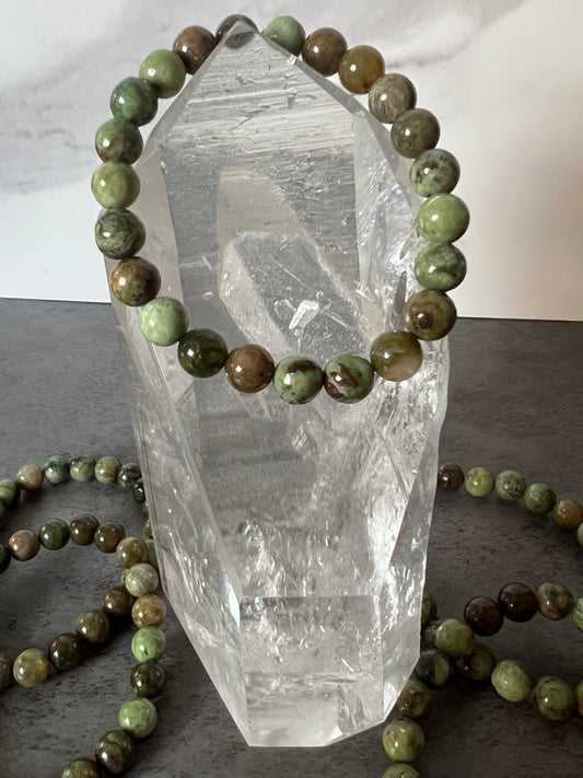 Green Opal Bracelet (8mm)