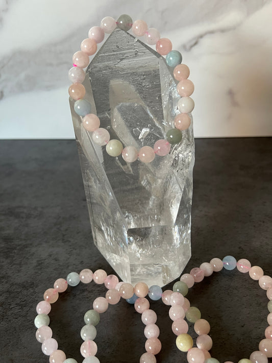 Morganite Bracelet (8mm)