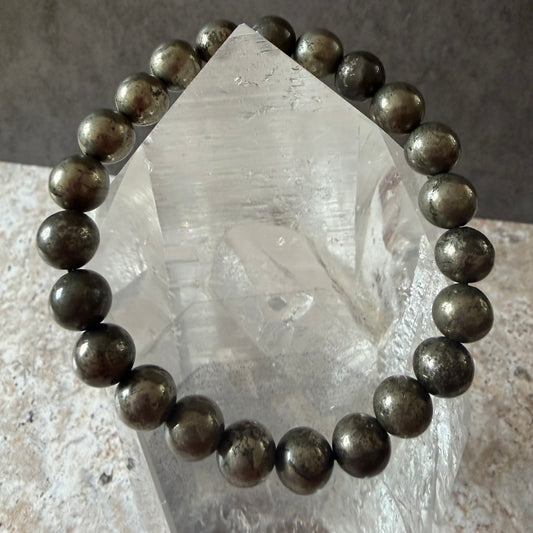 Pyrite 8mm | Cristal Oaks