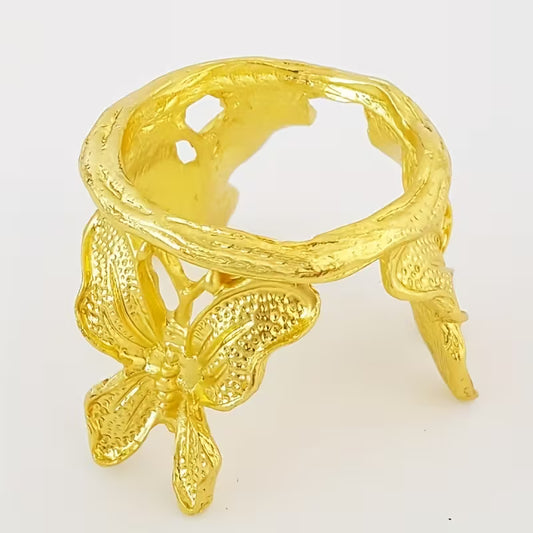 Butterfly Sphere Stand (Gold)