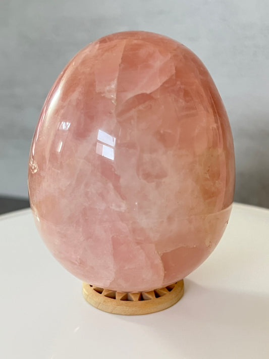 Rose Quartz Egg