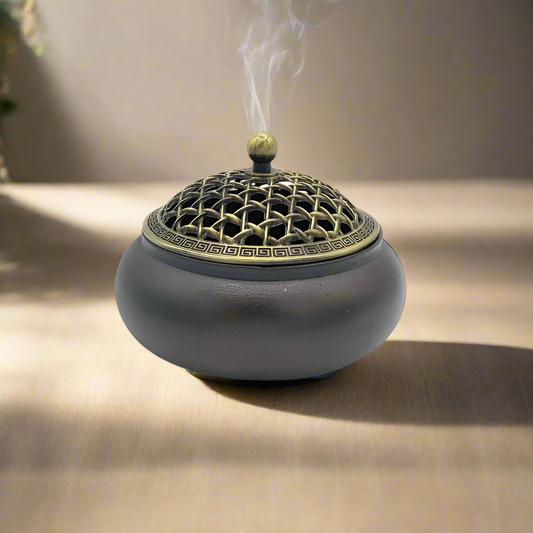 Charcoal Incense Burner, For Resins, Powders, & Loose Blends