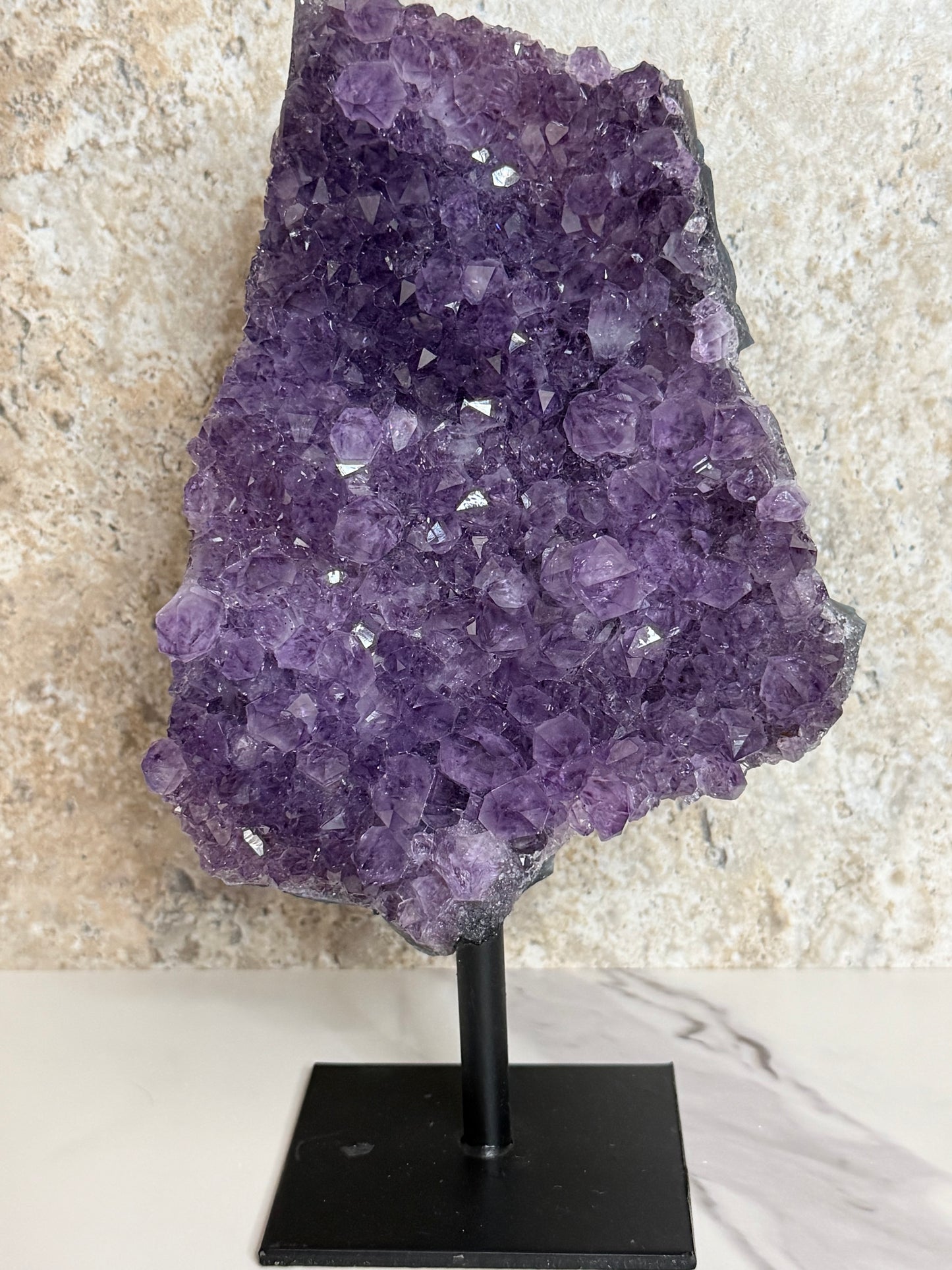Uruguay Amethyst on Stand