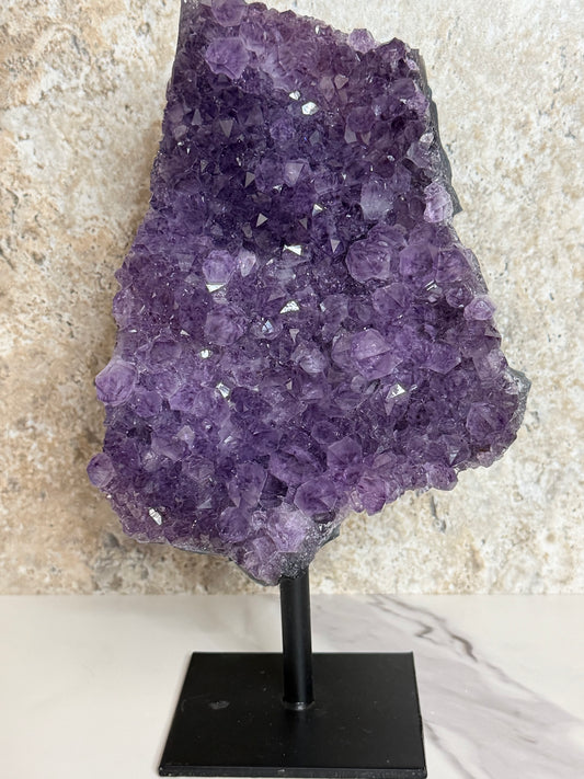 Uruguay Amethyst on Stand