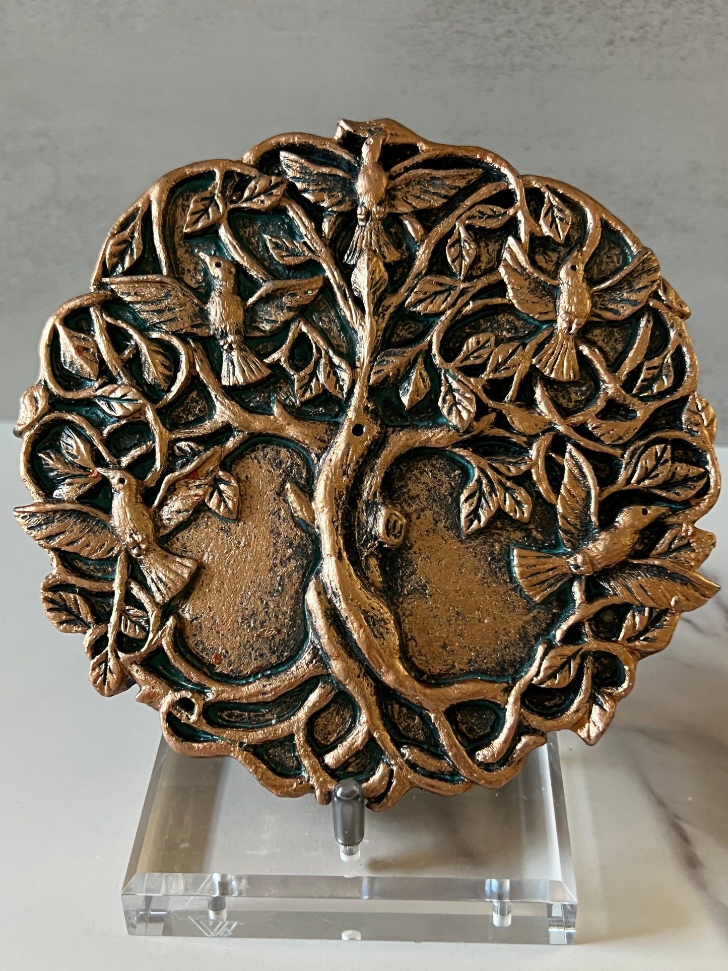 Tree of life w/ Hummingbird Incense Holder