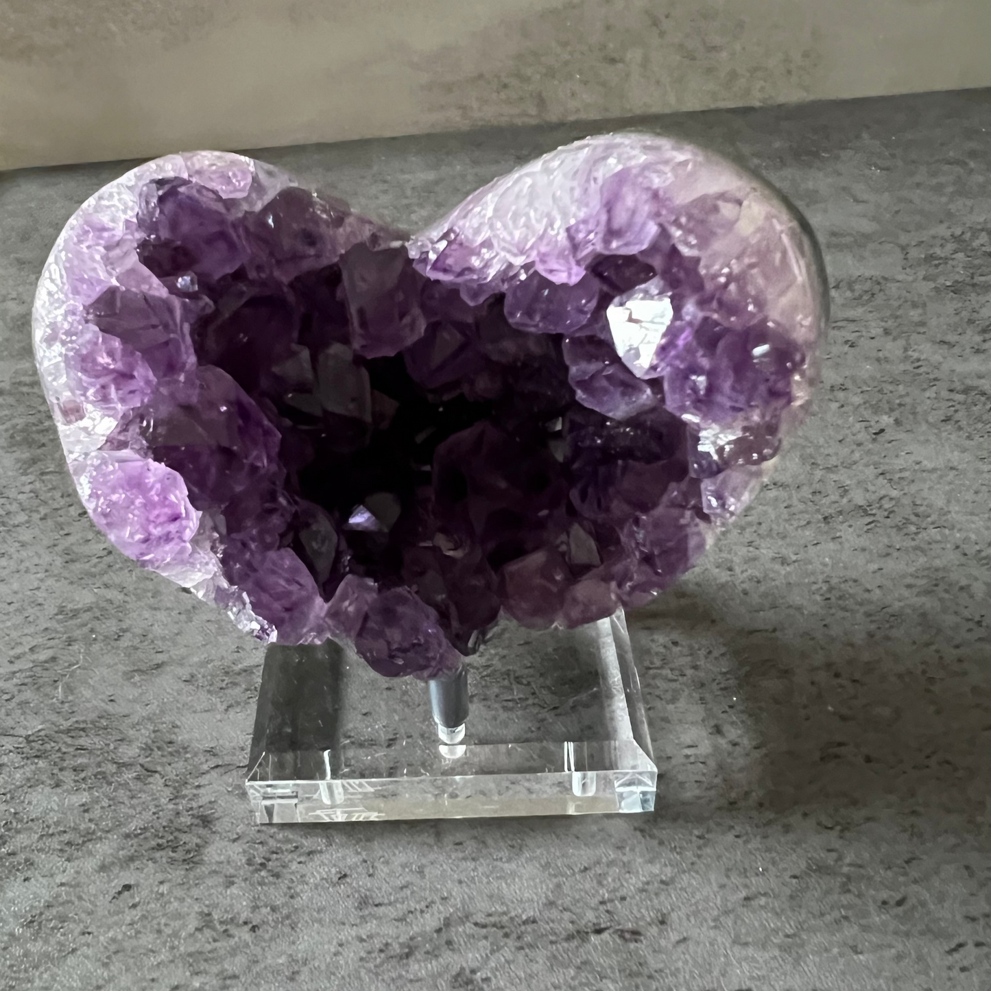Amethyst Heart