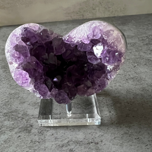 Amethyst Heart