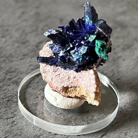 Azurite w/ Malachite