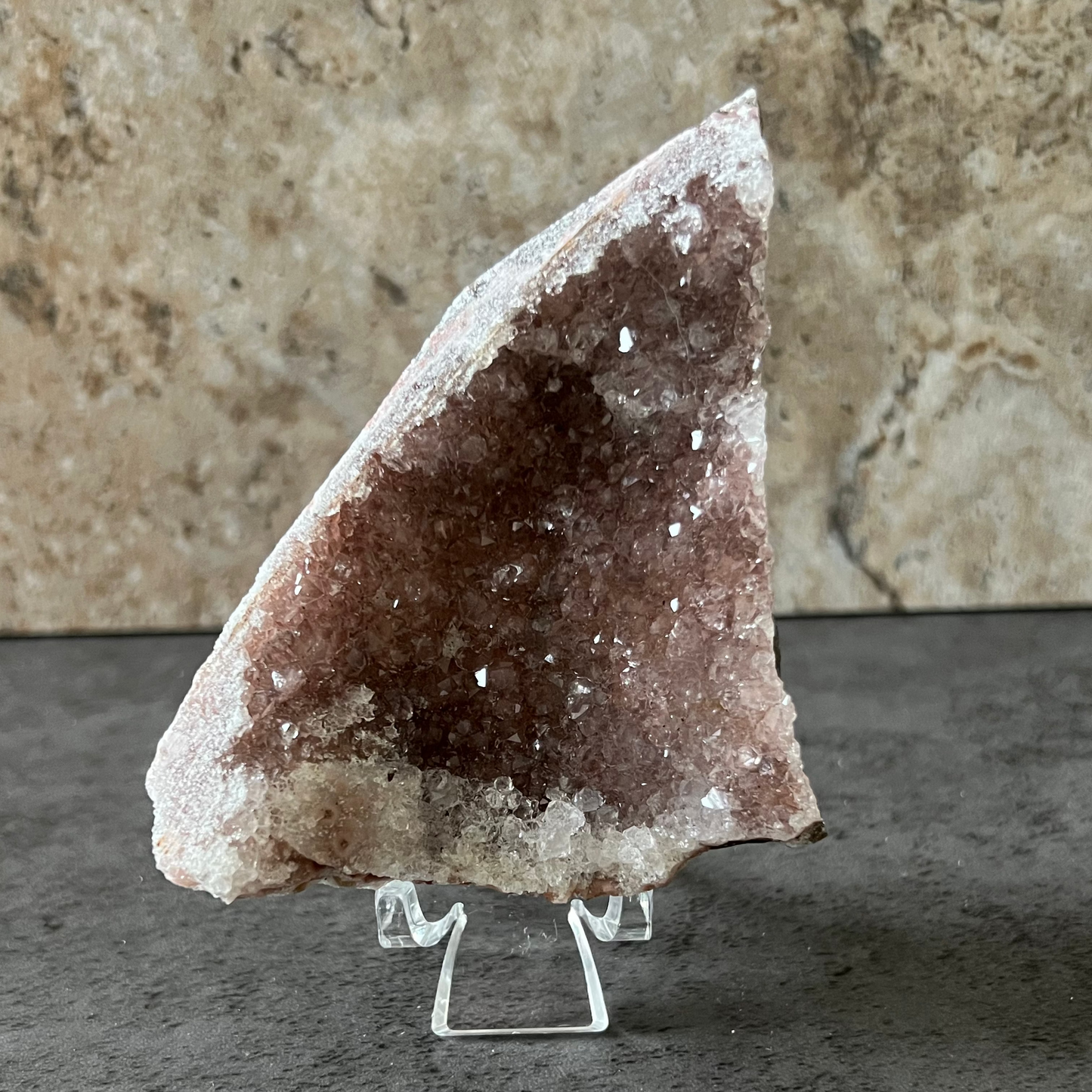Dusty Rose Rainbow Amethyst