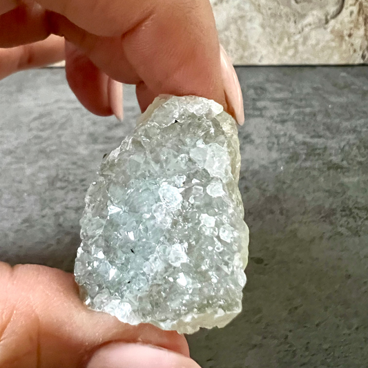 Pale Green Amethyst