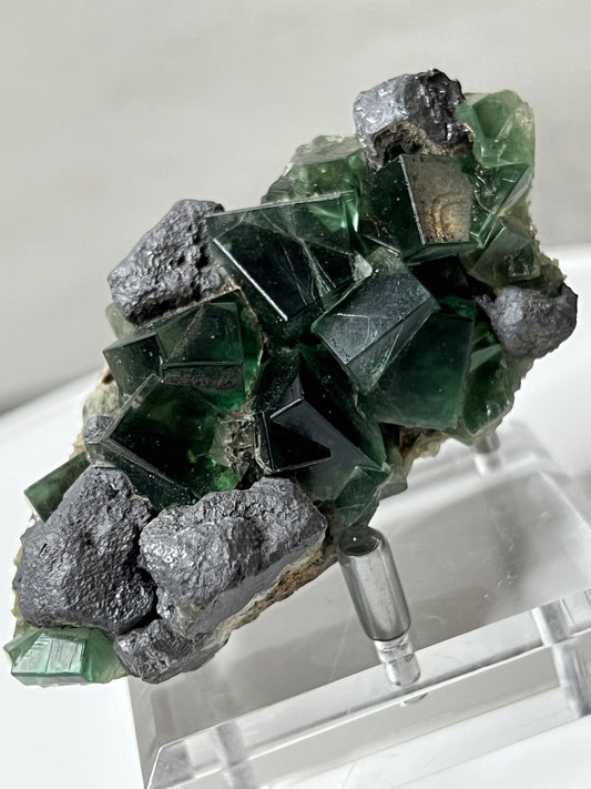 Fluorite w/ Galena (c)