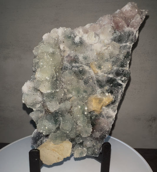 Flower Amethyst on Stand