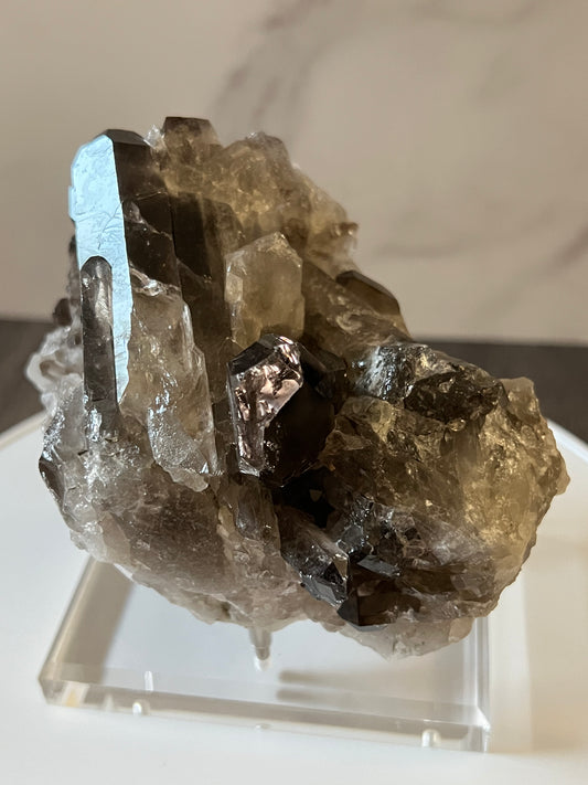 Smokey Quartz Cluster (c)