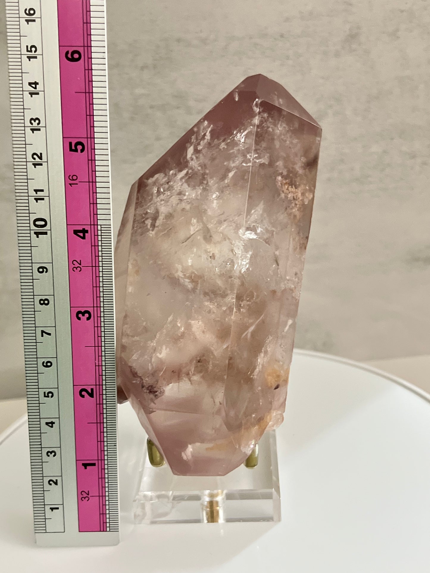 Pink Lithium Quartz, Lg