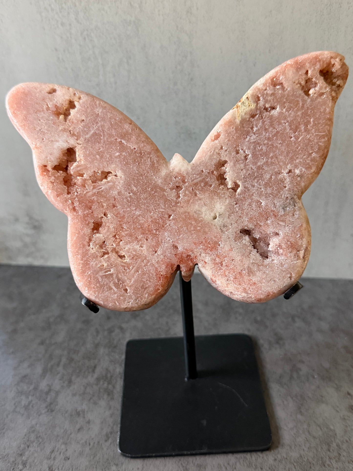 Pink Amethyst Butterfly