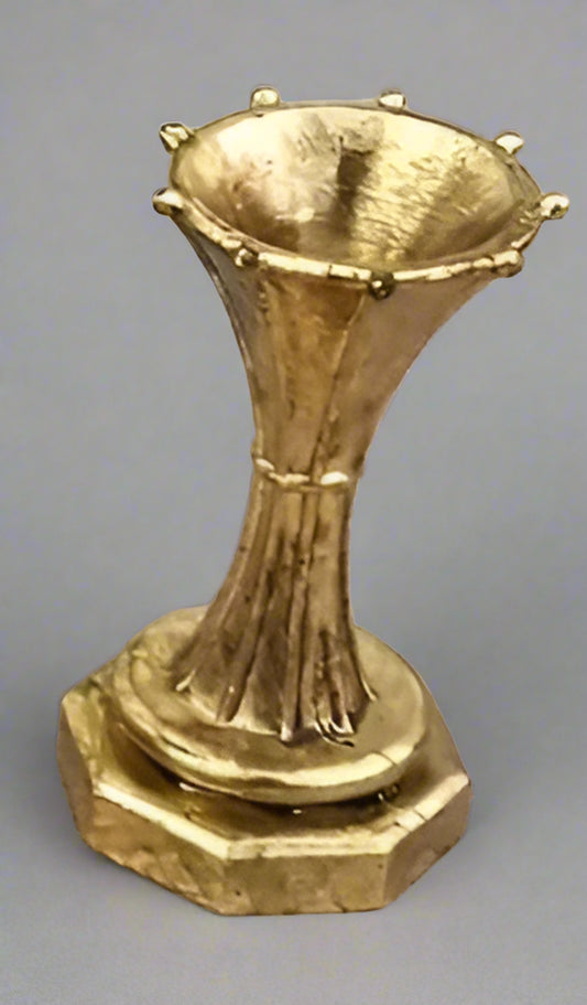 Column Sphere Holder (Antique Gold)
