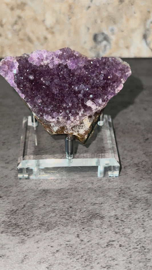 Grapey Rainbow Amethyst