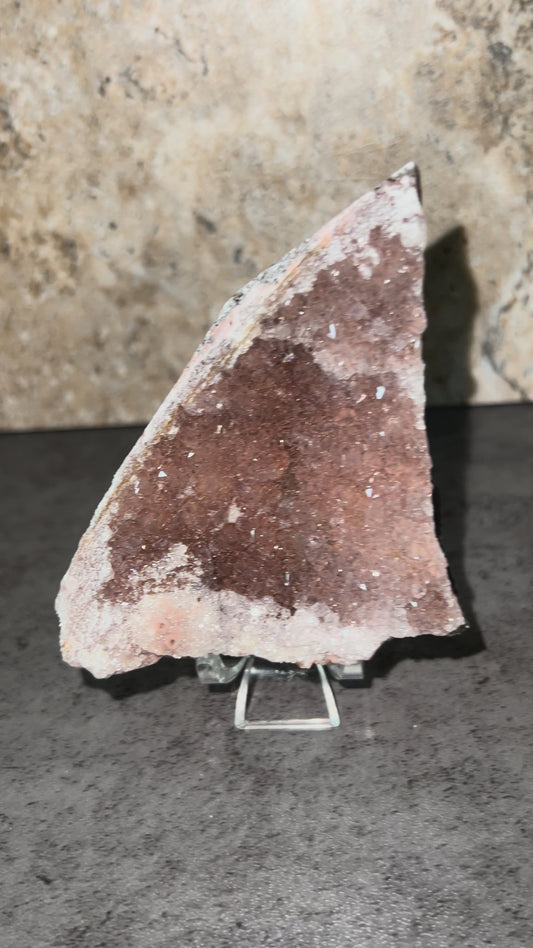 Dusty Rose Rainbow Amethyst