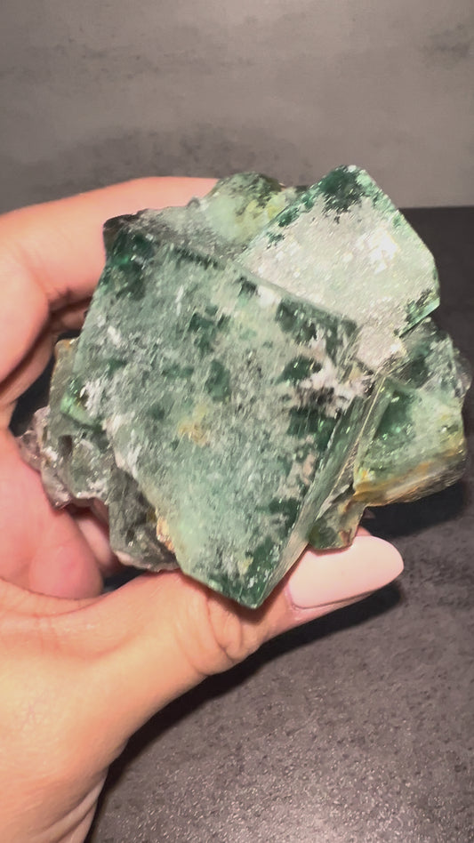 Huge Fluorite Cube Cluster