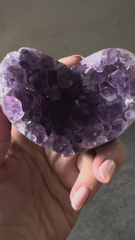 Amethyst Heart