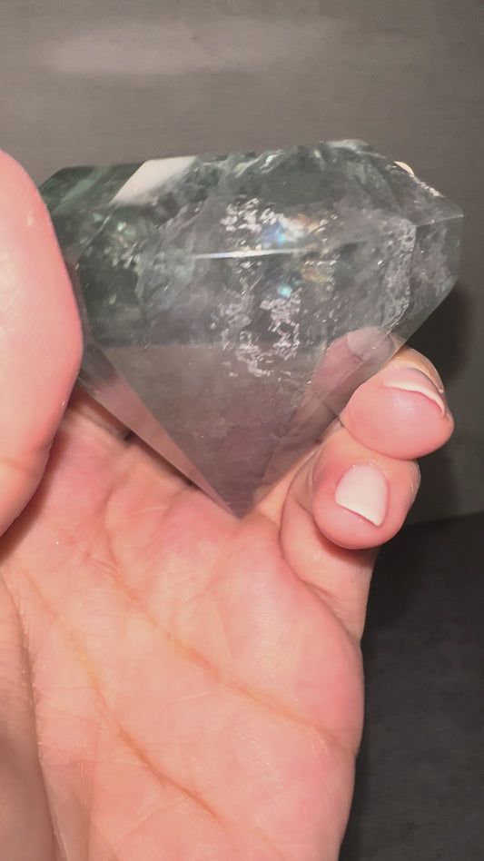 Fluorite Diamond (a)