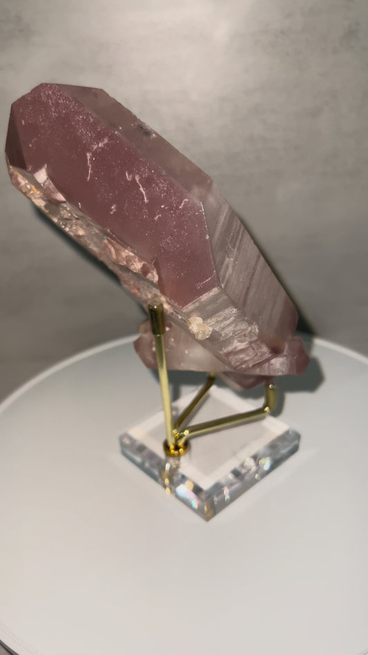 Pink Lithium Quartz, Lg