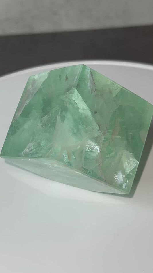 Fluorite Cube