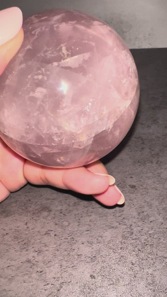 Rose Quartz Sphere