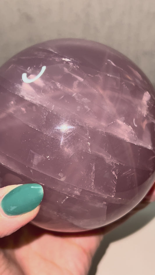 Rose Quartz Spehere