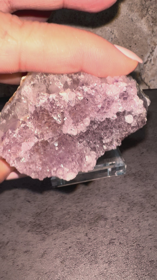 Lavender Rainbow Amethyst